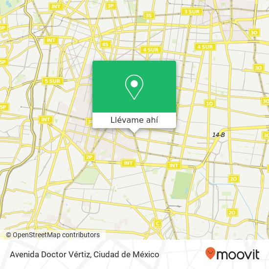Mapa de Avenida Doctor Vértiz