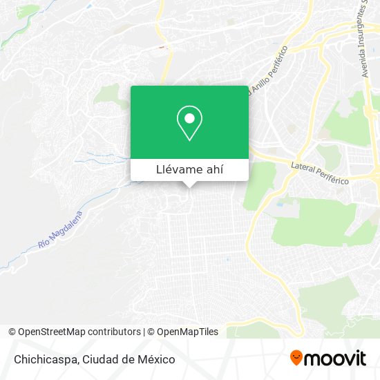 Mapa de Chichicaspa