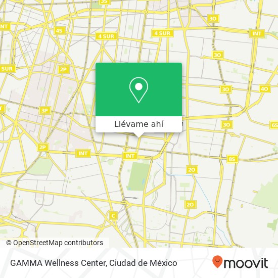 Mapa de GAMMA Wellness Center