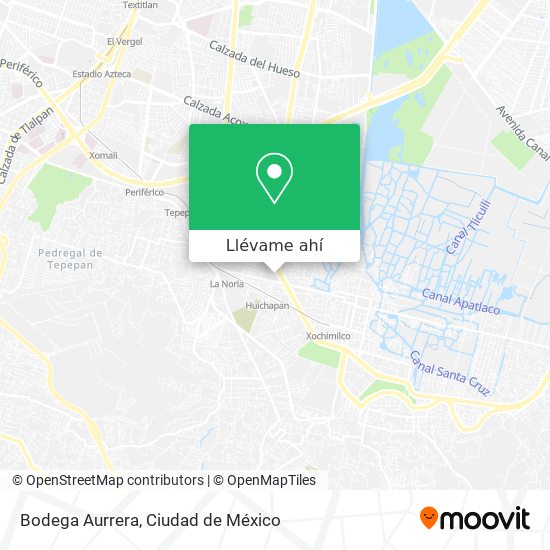 Cómo llegar a Bodega Aurrera en Coyoacán en Autobús?