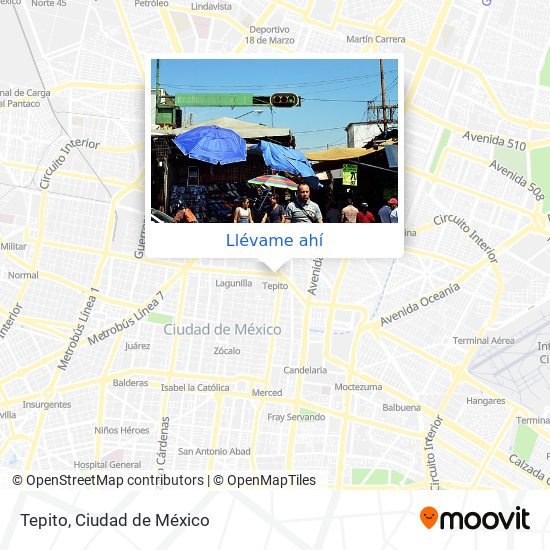 Mapa de Tepito