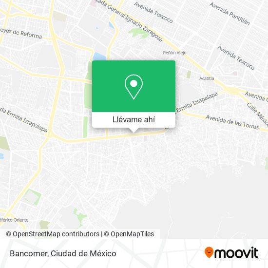 Mapa de Bancomer