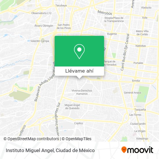 Mapa de Instituto Miguel Angel