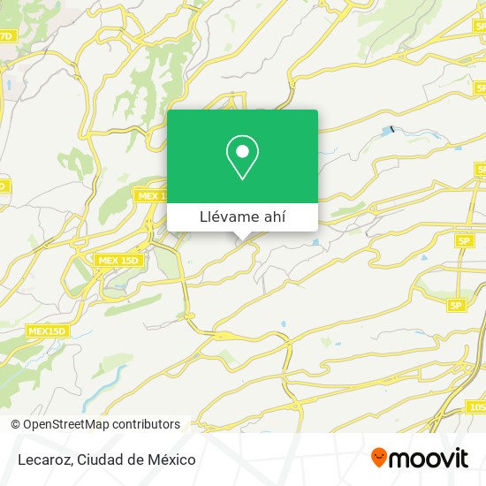 Mapa de Lecaroz