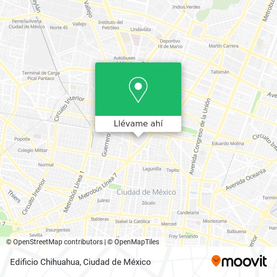 Mapa de Edificio Chihuahua