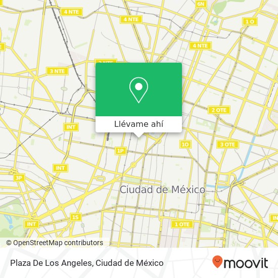 Mapa de Plaza De Los Angeles
