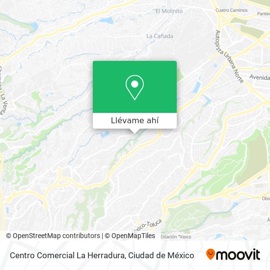 Mapa de Centro Comercial La Herradura