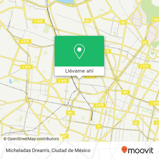 Mapa de Micheladas Dream's