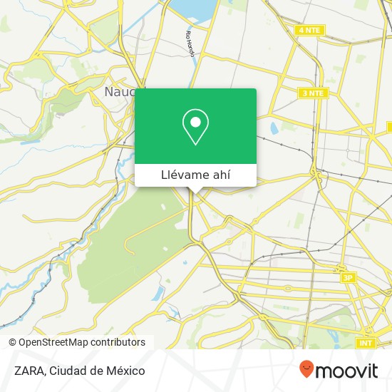 Mapa de ZARA, Avenida Río San Joaquín Lomas de Sotelo 53390 Naucalpan de Juárez, México