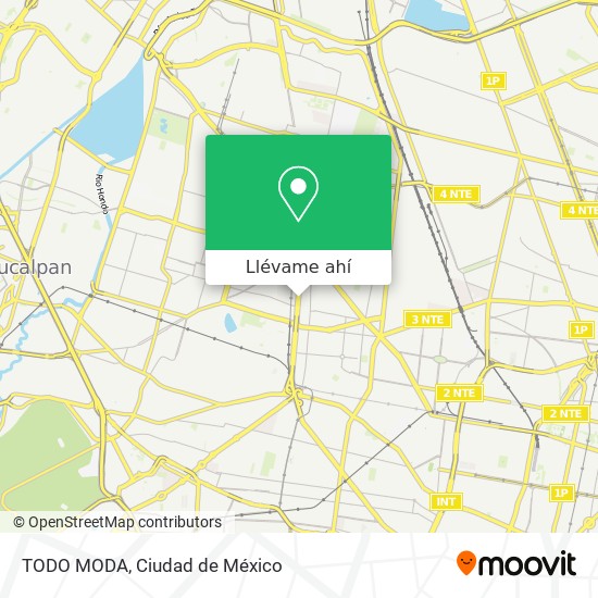 Mapa de TODO MODA