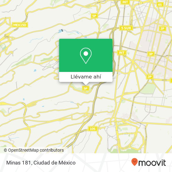 Mapa de Minas 181