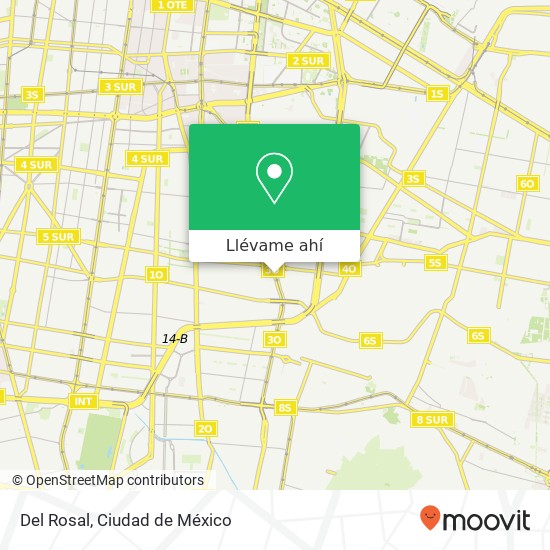 Mapa de Del Rosal