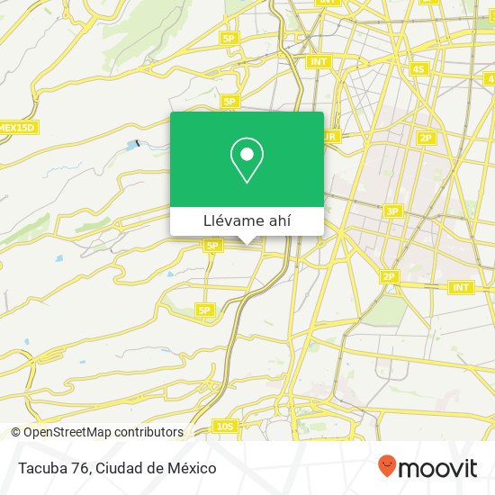 Mapa de Tacuba 76