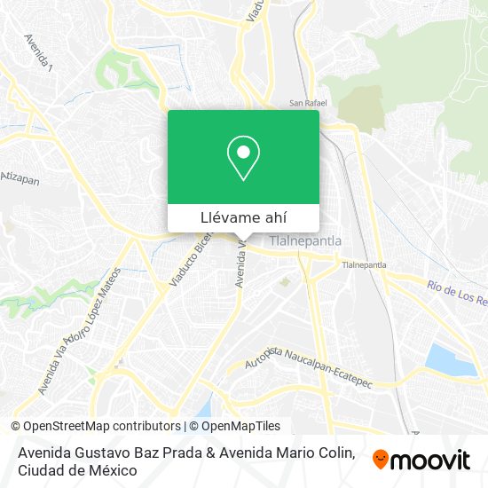 Mapa de Avenida Gustavo Baz Prada & Avenida Mario Colin
