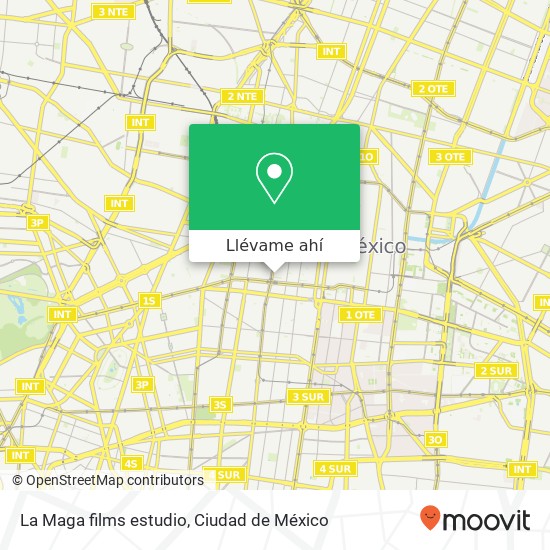 Mapa de La Maga films estudio