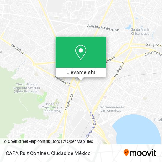 Cómo llegar a CAPA Ruiz Cortines en Coacalco De Berriozábal en Autobús?