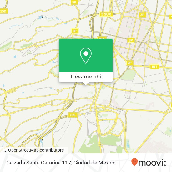 Mapa de Calzada Santa Catarina 117