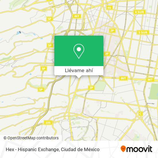 Mapa de Hex - Hispanic Exchange