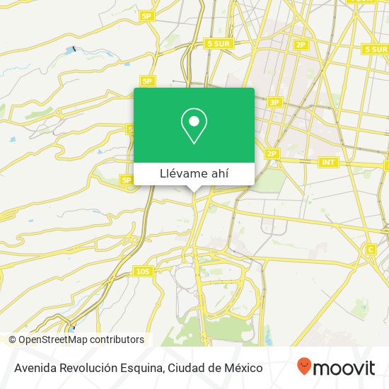 Mapa de Avenida Revolución Esquina