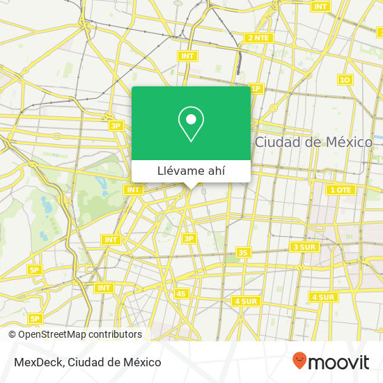 Mapa de MexDeck