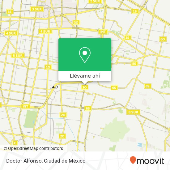 Mapa de Doctor Alfonso