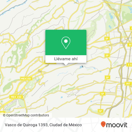Mapa de Vasco de Quiroga 1393