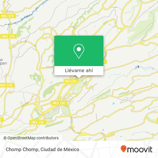 Mapa de Chomp Chomp