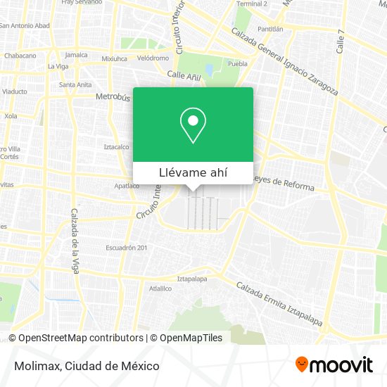 Mapa de Molimax