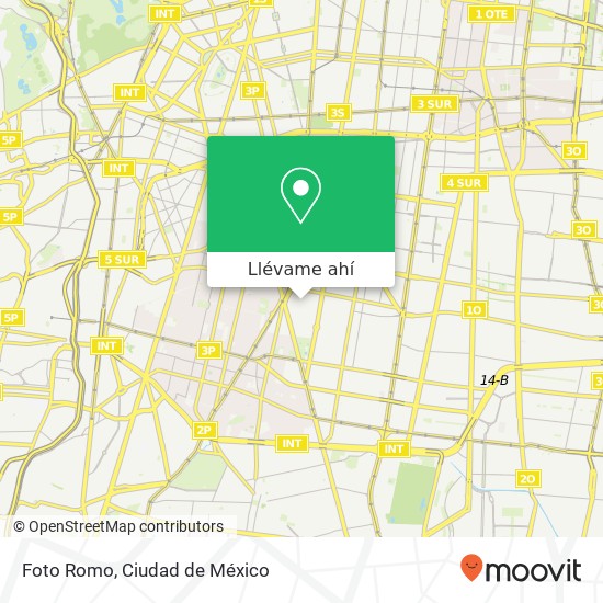 Mapa de Foto Romo