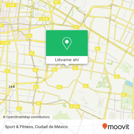 Mapa de Sport & Fitness