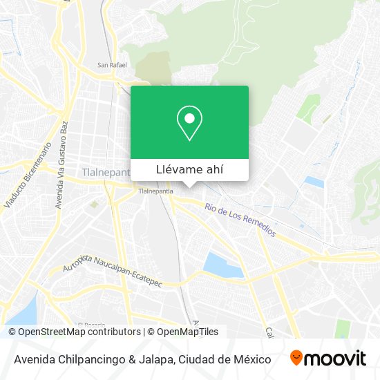 Mapa de Avenida Chilpancingo & Jalapa