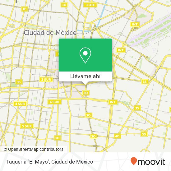 Mapa de Taqueria "El Mayo"