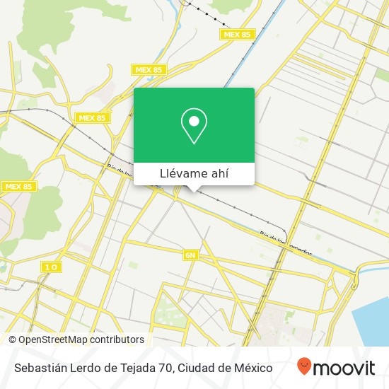 Mapa de Sebastián Lerdo de Tejada 70