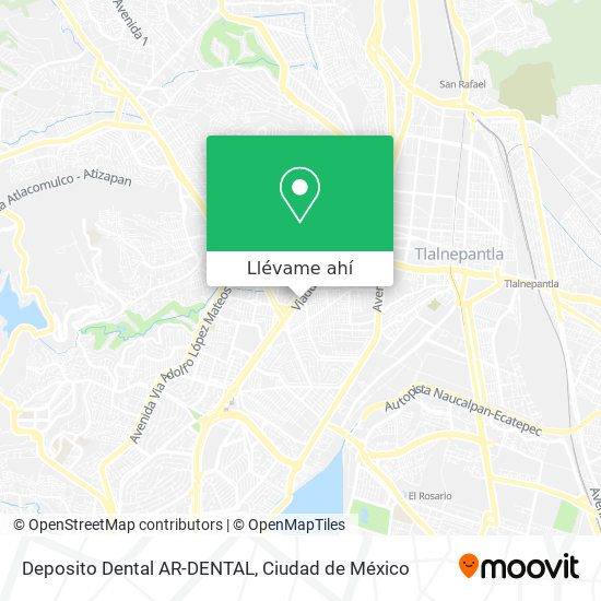 Mapa de Deposito Dental AR-DENTAL
