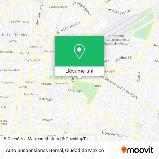 Mapa de Auto Suspensiones Bernal