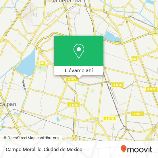 Mapa de Campo Moralillo