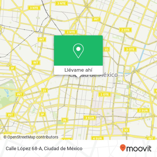 Mapa de Calle López 68-A