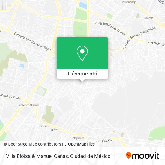 Mapa de Villa Eloisa & Manuel Cañas