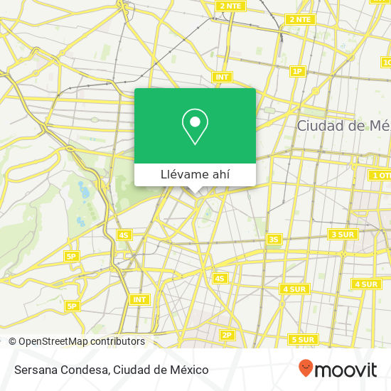 Mapa de Sersana Condesa
