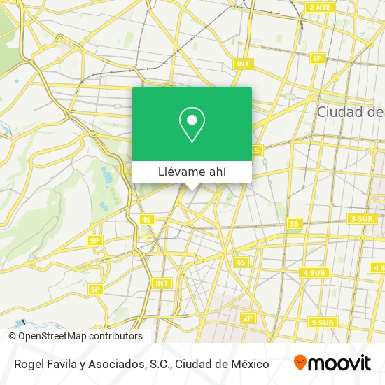 Mapa de Rogel Favila y Asociados, S.C.