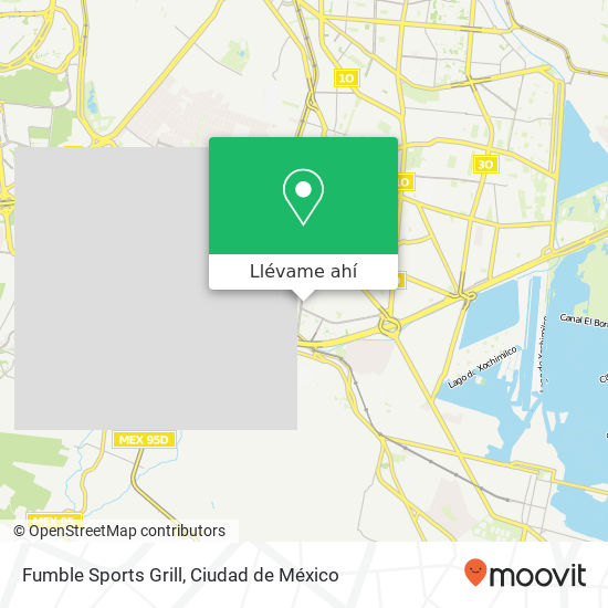 Mapa de Fumble Sports Grill