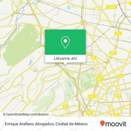 Mapa de Enrique Arellano Abogados