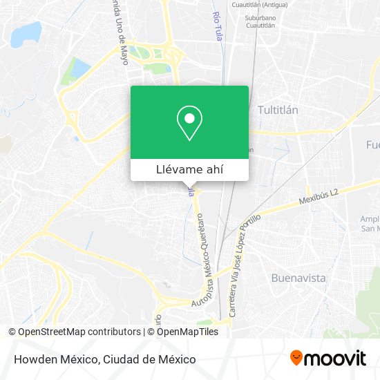 Mapa de Howden México