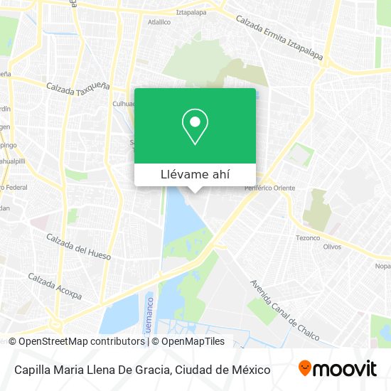 Mapa de Capilla Maria Llena De Gracia