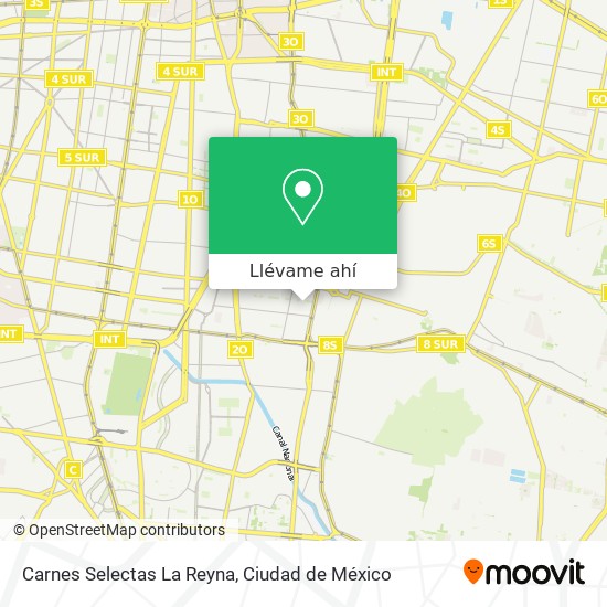 Mapa de Carnes Selectas La Reyna