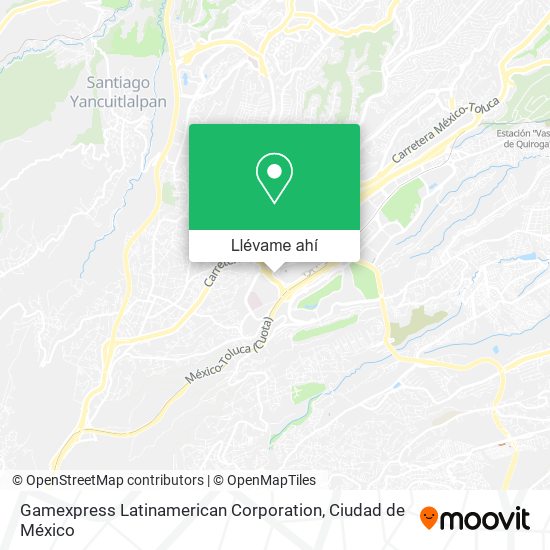 Mapa de Gamexpress Latinamerican Corporation