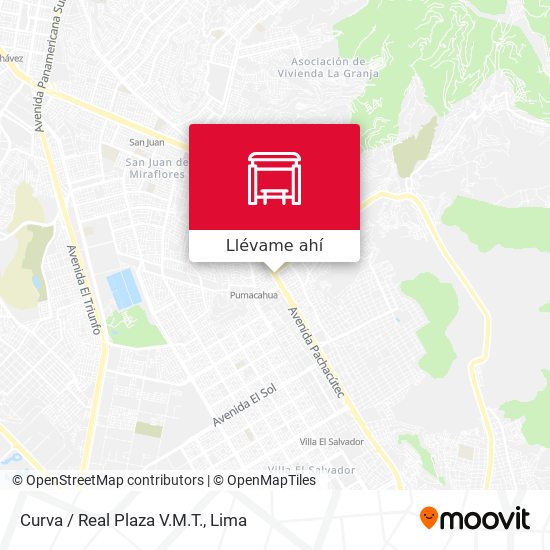 Mapa de Curva / Real Plaza V.M.T.