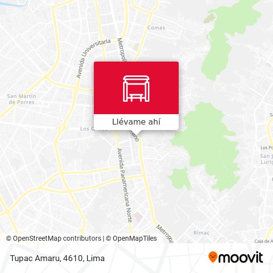 Mapa de Tupac Amaru, 4610