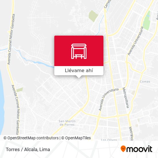 Mapa de Torres / Alcala
