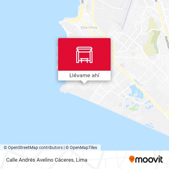 Mapa de Calle Andrés Avelino Cáceres